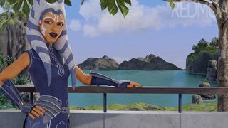 Star Wars - Ahsoka Tano's Jedi Training Blowjob (Animated with Audio)