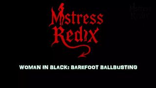 Redix Mistress - Black Heeled Busty Tease!