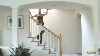 Vanessa Videl, a passionate white brunette milf, can only experience climax via BBC anal pounding