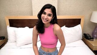 Tall exotic 19-year-old debutantes POV sex video
