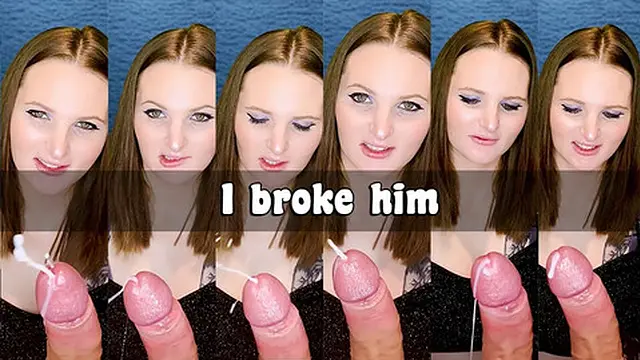 30 Days of no cum rewarded with 6 shattered orgasms! (Is it a dream or a nightmare?)