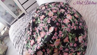 This PAWG's Huge Ass Under Her Pretty Dress!