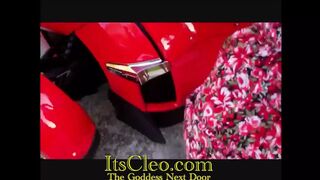 Cleo Fucked on a Motorcycle