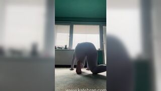 Single mom takes control, intense creampie challenge