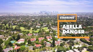 POV - Cum drenched slut AJ Applegate banged alongside Abella Danger