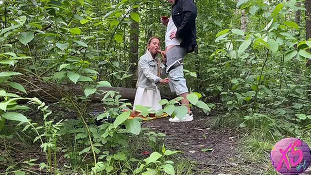 I swallow cum outside