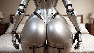 Prototype Test Gone Wild - Curvy Sex Robot Shows How To Ride A Big Cock And Gets Creampied