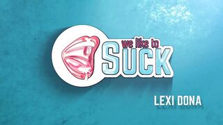Sexy lexi dona sucks and fucks in POV