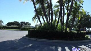 Horny divorced MILF fucks guy from her tennis club