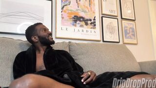 Dripdrop Nurse Jenn Cameron Loves Licking His Nipples, Jerking, and Sucking Him for a Sample!!