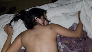 I wake up my stepbrother with a good Blowjob