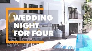 Unforgettable Wedding Fuck Session with Three Babes Gianna Dior —  Kristen Scott and Jade Kush - Its POV