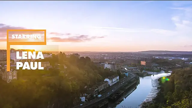 Curvy blonde Lena Paul delights in every angle with her sweet touch