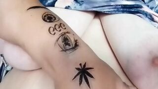 Showing tits in the village