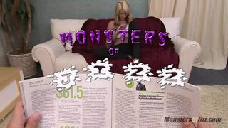 Hot blonde sucks and fucks POV