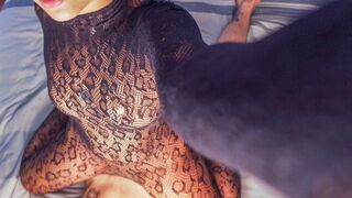 Laced Up & Locked In: Your Petite Asian GF Plays Dirty