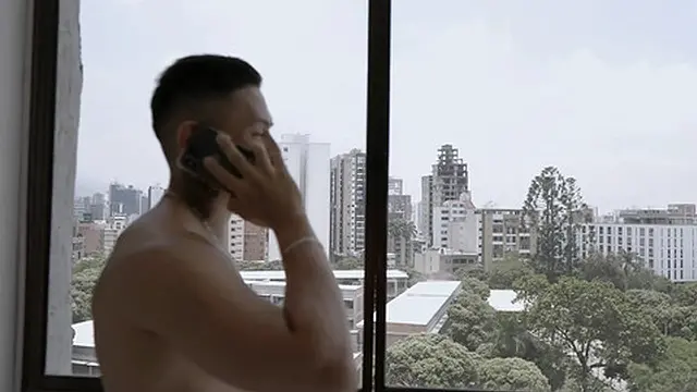 BDSM shackles and tight binds &mdash;  brunette deepthroats with massive titties in intense POV session - Vik Freedom