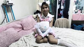 Thai teen cosplay seduction