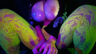REAL LIFE HENTAI! Big Veiny Tits GF Get Intense Pounded Bareback - LilyKoti