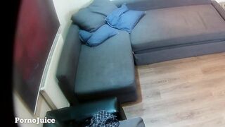 Big Tummy Ted Threesome with Talula and April Candid Camera Version
