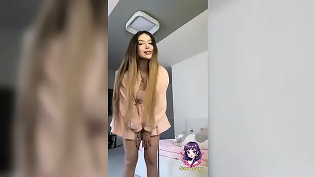 Adrianna Savu in semitransparent underwear gives oral pleasure while getting screwed with a ginormous dildo - best