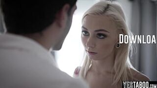 Petite blonde teen hottie gets pounded hardcore by her big dick teacher