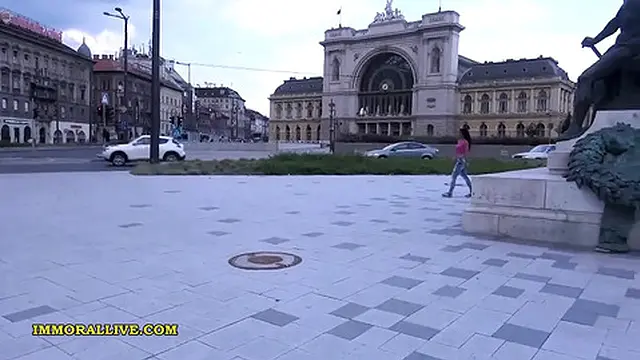 Busty gypsy gets clean cock she craves - Hot sweaty lost girl with big natural tits needs a shower