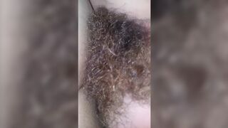 Sink chubby babe's dripping vaginally
