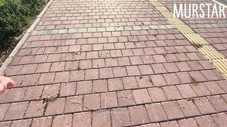 Helped a Hot Brunette and She Thanked Me Well