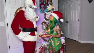 Santa Wants Milk and Latina Areolas!