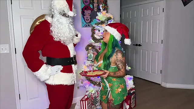 Santa Wants Milk and Latina Areolas!