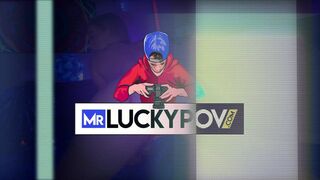 Round Ass Luna Lovely Twerks Juicy Booty On Lucky Cock