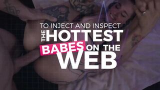 Inked Linda Lan Moans After Receiving Her Pussy Treament