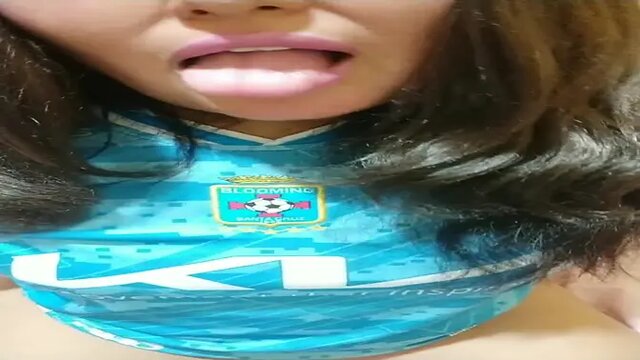 Friend and I flirt in public bathroom