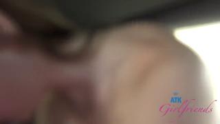 Raunchy POV ride-share gets dirty with Mira Monroe's throat-stroking oral😜 delight