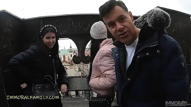 Step sister makes deal with step brother to take tutor’s virginity! - Immoral family