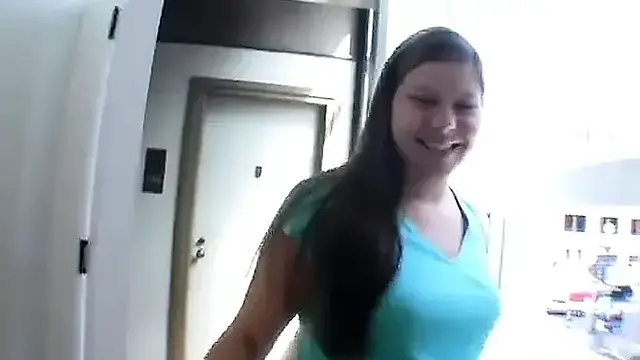 90's preggo girl next door gets nasty